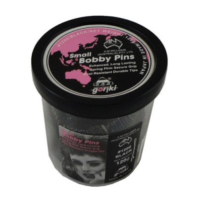 555 Bobby Pins 1.5" - Black 120g